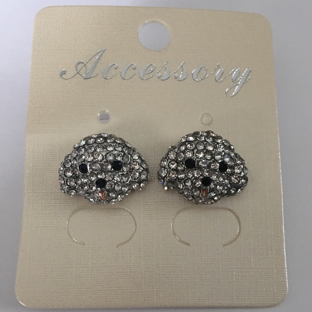 (V2) Bichon Earrings - Picture 4 of 8
